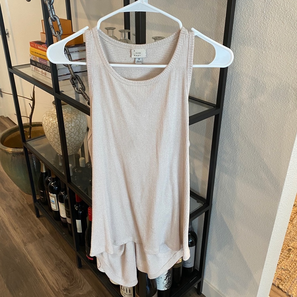 Tan blouse